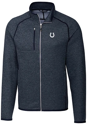 Cutter and Buck Indianapolis Colts Mens Navy Blue Mainsail Medium Weight Jacket