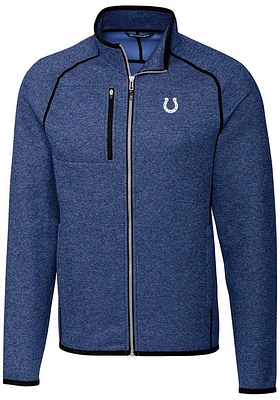 Cutter and Buck Indianapolis Colts Mens Blue Mainsail Medium Weight Jacket