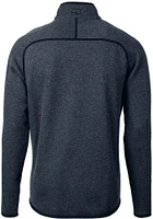 Cutter and Buck Miami Dolphins Mens Navy Blue Mainsail Medium Weight Jacket