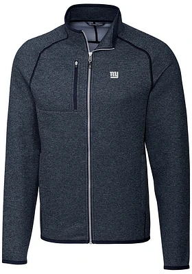 Cutter and Buck New York Giants Mens Navy Blue Mainsail Medium Weight Jacket