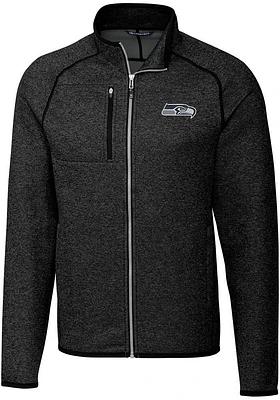 Cutter and Buck Seattle Seahawks Mens Grey Mainsail Medium Weight Jacket