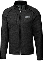 Cutter and Buck Seattle Seahawks Mens Grey Mainsail Medium Weight Jacket