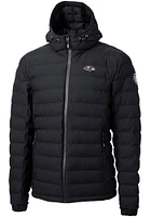 Cutter and Buck Baltimore Ravens Mens Black Mission Ridge Repreve Filled Jacket