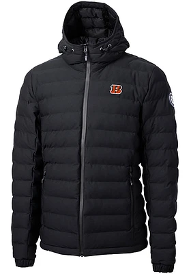 Cutter and Buck Cincinnati Bengals Mens Mission Ridge Repreve Filled Jacket