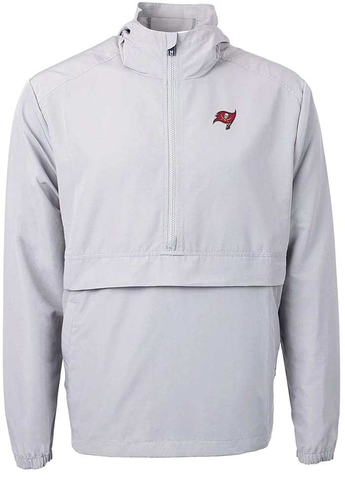 Cutter and Buck Tampa Bay Buccaneers Mens Charter Eco Pullover Jackets