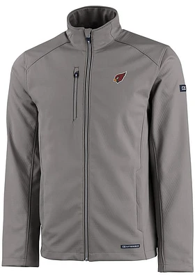 Cutter and Buck Arizona Cardinals Mens Grey Evoke Light Weight Jacket