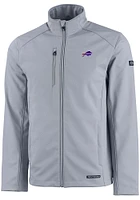 Cutter and Buck Buffalo Bills Mens Charcoal Evoke Light Weight Jacket