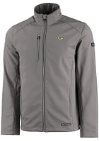 Cutter and Buck Green Bay Packers Mens Grey Evoke Light Weight Jacket
