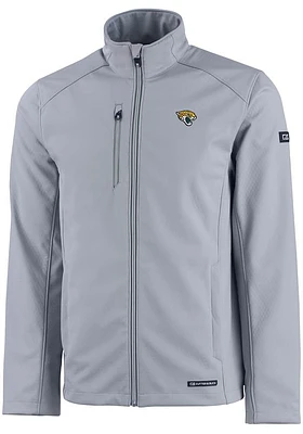 Cutter and Buck Jacksonville Jaguars Mens Charcoal Evoke Light Weight Jacket