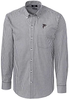 Cutter and Buck Atlanta Falcons Mens Charcoal Easy Care Long Sleeve Dress Shirt