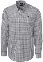 Cutter and Buck Baltimore Ravens Mens Charcoal Easy Care Long Sleeve Dress Shirt