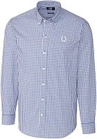 Cutter and Buck Indianapolis Colts Mens Blue Easy Care Long Sleeve Dress Shirt