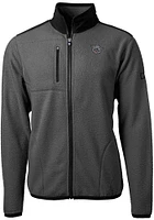 Cutter and Buck Cincinnati Bearcats Mens Grey Cascade Sherpa Logo Light Weight Jacket