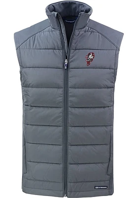 Cutter and Buck Ohio State Buckeyes Mens Evoke Sleeveless Jacket