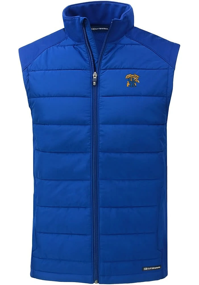 Cutter and Buck Kentucky Wildcats Mens Evoke Sleeveless Jacket