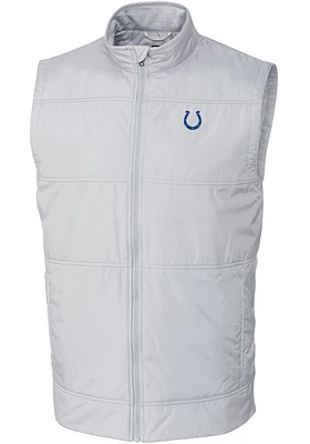 Cutter and Buck Indianapolis Colts Big Tall Grey Stealth Mens Vest