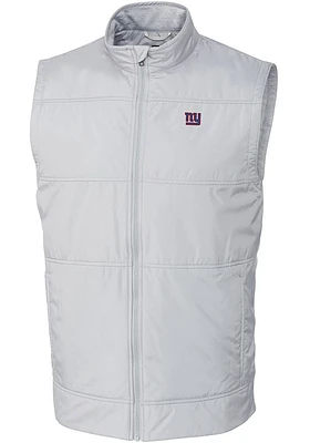 Cutter and Buck New York Giants Big Tall Grey Stealth Mens Vest