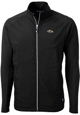 Cutter and Buck Baltimore Ravens Mens Adapt Eco Big Tall Light Weight Jacket
