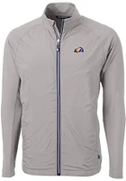 Cutter and Buck Los Angeles Rams Mens Adapt Eco Big Tall Light Weight Jacket