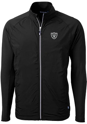 Cutter and Buck Las Vegas Raiders Mens Adapt Eco Big Tall Light Weight Jacket