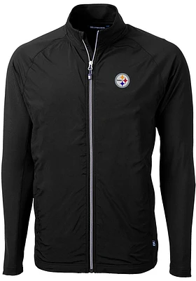 Cutter and Buck Pittsburgh Steelers Mens Adapt Eco Big Tall Light Weight Jacket