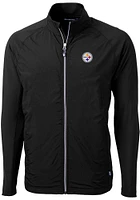 Cutter and Buck Pittsburgh Steelers Mens Adapt Eco Big Tall Light Weight Jacket
