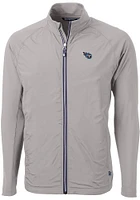 Cutter and Buck Tennessee Titans Mens Grey Adapt Eco Big Tall Light Weight Jacket