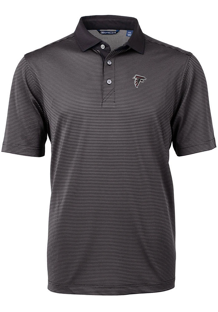 Cutter and Buck Atlanta Falcons Virtue Eco Pique Big Tall Polo