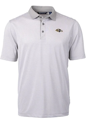 Cutter and Buck Baltimore Ravens Virtue Eco Pique Big Tall Polo