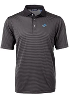 Cutter and Buck Detroit Lions Virtue Eco Pique Big Tall Polo