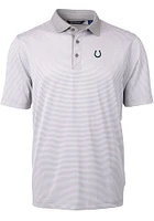 Cutter and Buck Indianapolis Colts Virtue Eco Pique Micro Stripe Big Tall Polo