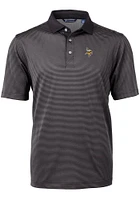 Cutter and Buck Minnesota Vikings Virtue Eco Pique Big Tall Polo