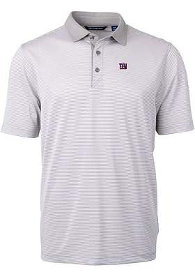Cutter and Buck New York Giants Virtue Eco Pique Micro Stripe Big Tall Polo