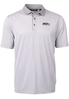 Cutter and Buck Seattle Seahawks Virtue Eco Pique Big Tall Polo