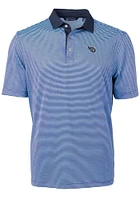 Cutter and Buck Tennessee Titans Light Blue Virtue Eco Pique Big Tall Polo