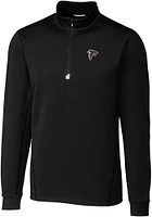 Cutter and Buck Atlanta Falcons Mens Traverse Big Tall Qtr Zip