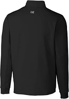 Cutter and Buck Green Bay Packers Mens Traverse Big Tall Qtr Zip