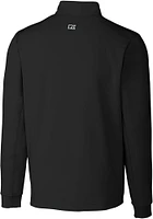 Cutter and Buck Washington Commanders Mens Traverse Big Tall Qtr Zip