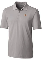 Cutter and Buck Cincinnati Bengals Grey Forge Design Big Tall Polo