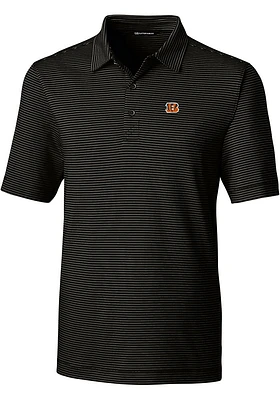 Cutter and Buck Cincinnati Bengals Forge Pencil Stripe Big Tall Polo