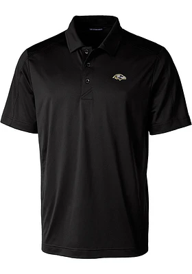Cutter and Buck Baltimore Ravens Black Prospect Big Tall Polo