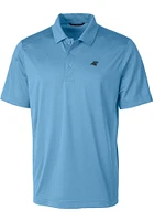 Cutter and Buck Carolina Panthers Light Blue Prospect Big Tall Polo
