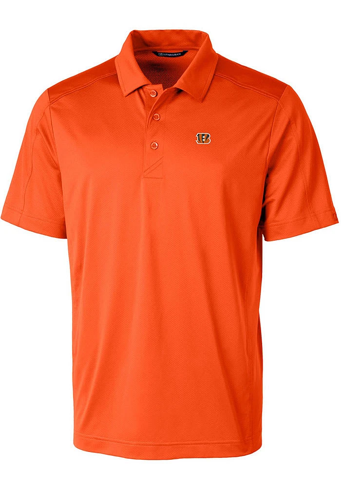 Cutter and Buck Cincinnati Bengals Mens Prospect Big Tall Polos Shirt