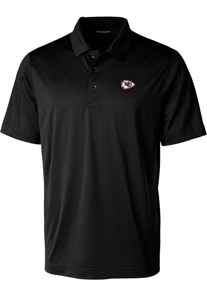 Cutter and Buck Kansas City Chiefs Black Prospect Big Tall Polo