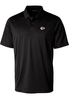 Cutter and Buck Kansas City Chiefs Black Prospect Big Tall Polo