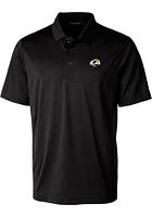 Cutter and Buck Los Angeles Rams Black Prospect Big Tall Polo