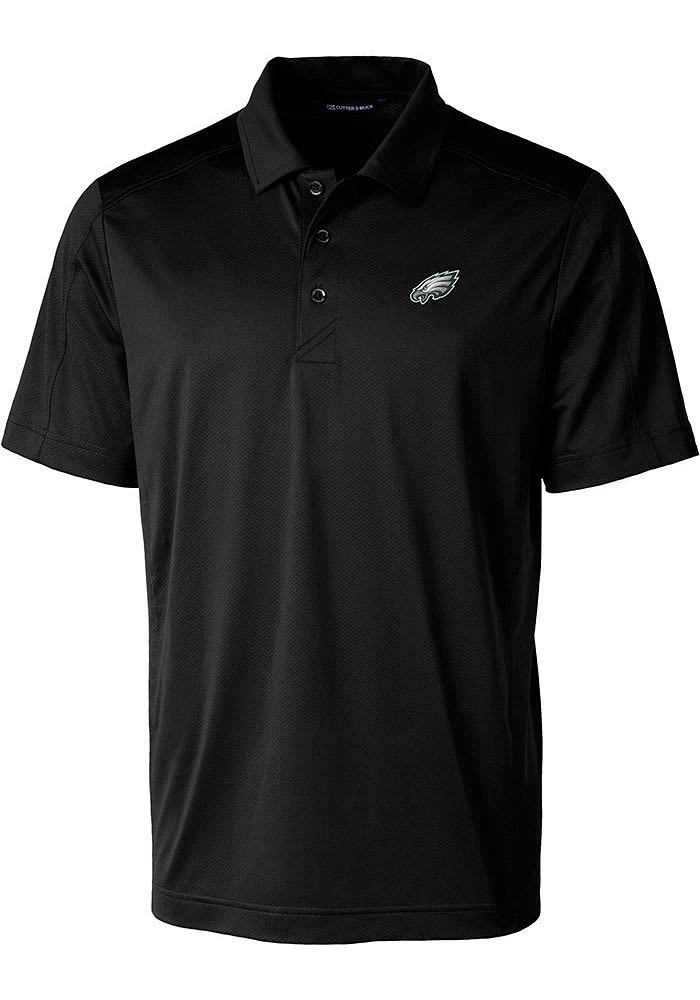 Cutter and Buck Philadelphia Eagles Black Prospect Big Tall Polo