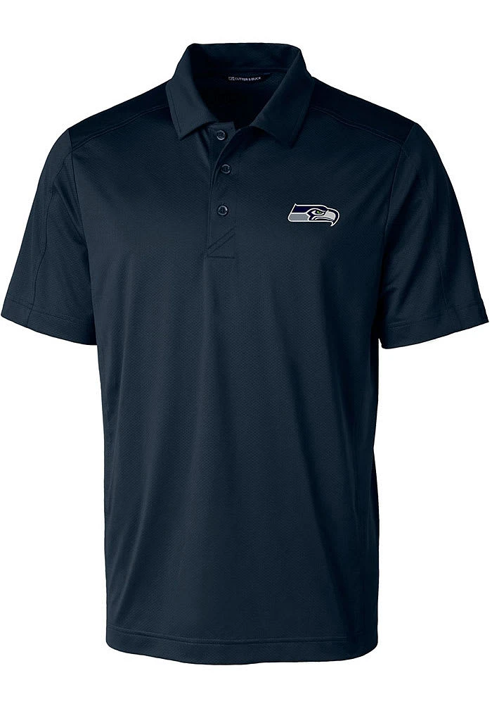 Cutter and Buck Seattle Seahawks Mens Navy Blue Prospect Big Tall Polos Shirt