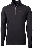 Cutter and Buck Atlanta Falcons Mens Adapt Eco Big Tall Qtr Zip