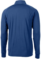 Cutter and Buck Los Angeles Chargers Mens Adapt Eco Big Tall Qtr Zip